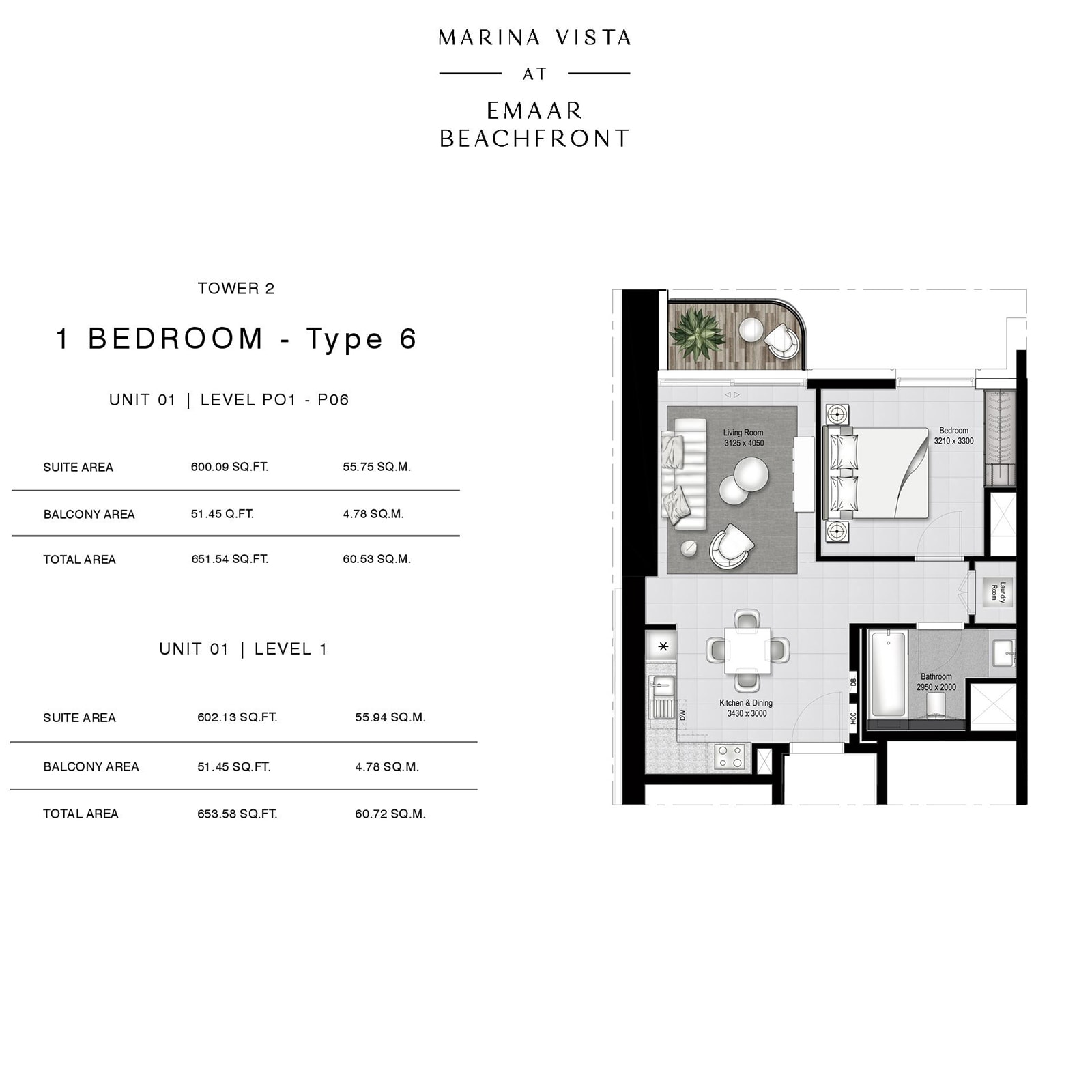 emaar Marina Vista apartments price dubai